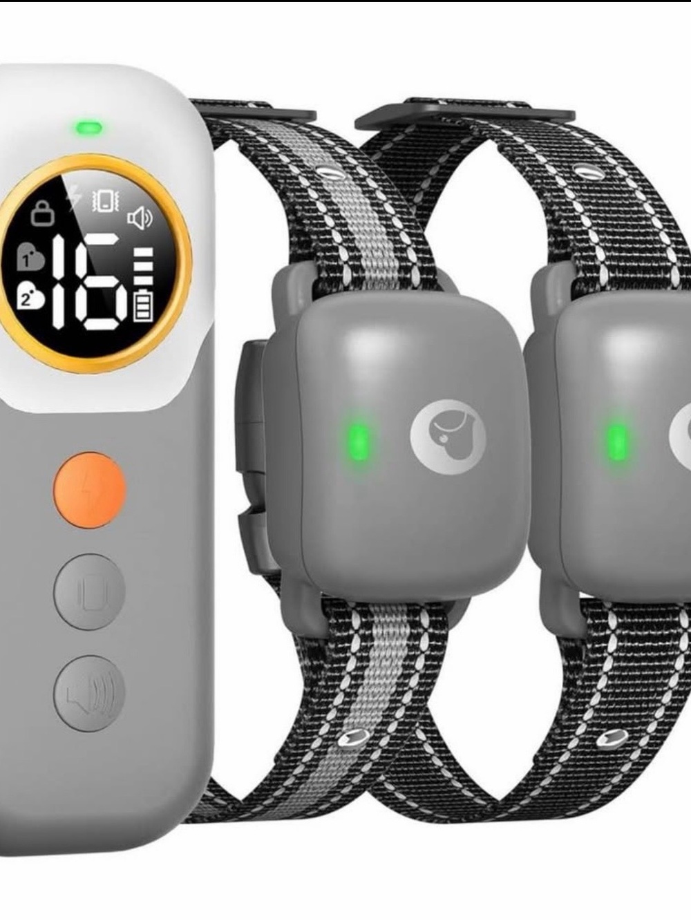 Training Dog Shock Collar for 2 Dogs Rechargeable